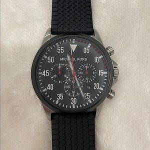 Men’s black Michael Kors watch